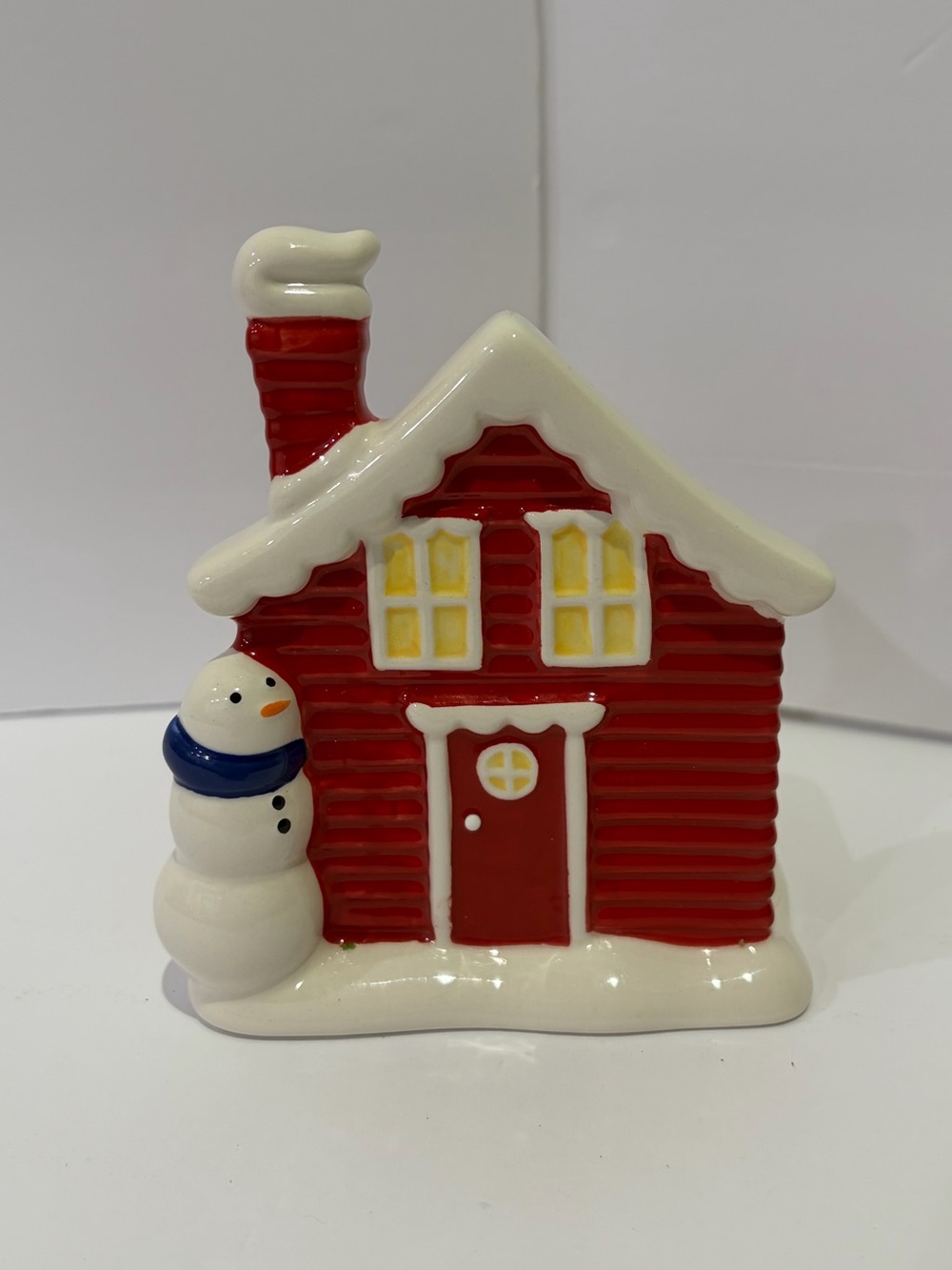 2015 Retired Bath & Body Works Snowman Soap Holder